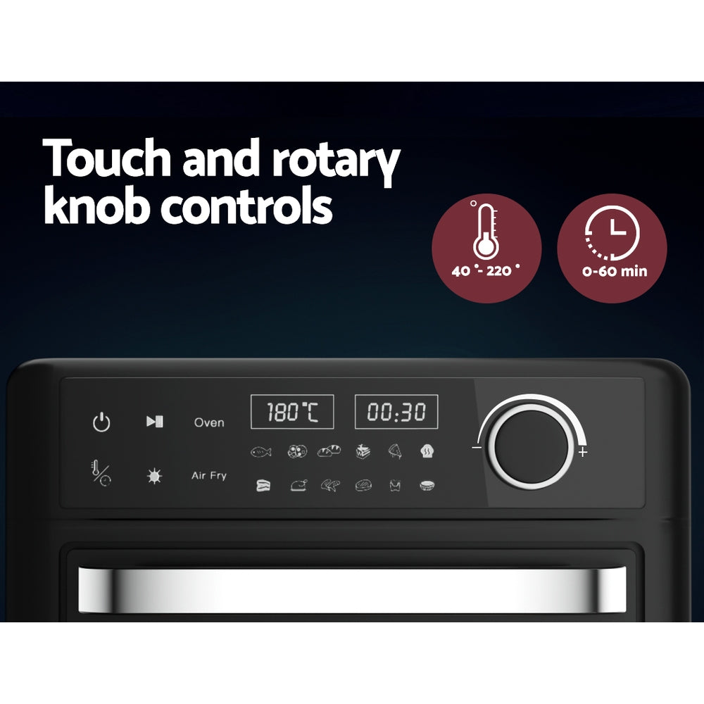 NNEDSZ Air Fryer 15L LCD Fryers Oven-4