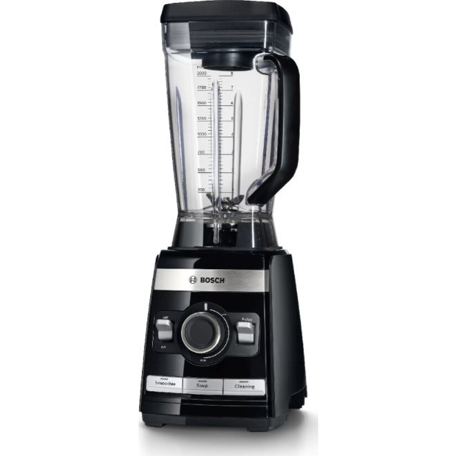 Bosch MMBH4P3B blender 2 L Blender de masă 1600 W Negru, Argint, Transparente (MMBH4P3B)
